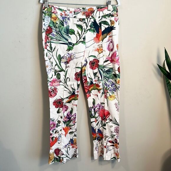 CAMBIO FLORENCE FLORAL PRINT PANT 8 - Picture 2 of 9